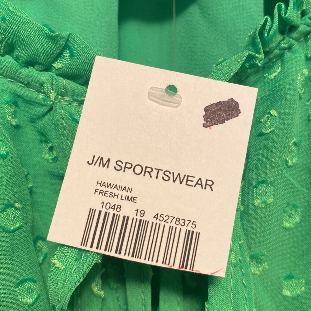 Brand New Cato Lime Cold Shoulder Blouse…size XS - Picture 5 of 5